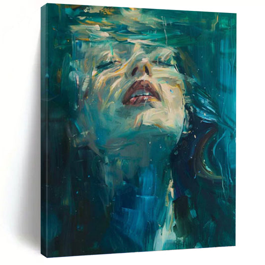 Grand Hand - Painted Textured Abstract Painting for Office & Living Room DKH1183