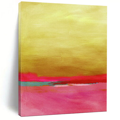 Dreamy & Soft Abstract Canvas Art for Dining Room & Hotel LargeART2023