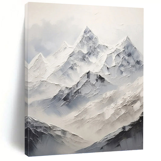 Trendily Gigantic Hand - Painted Textured Abstract Painting for Club & Lounge DKH1248