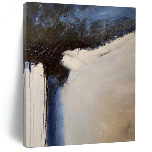 Mammoth - Scaled Hand - Painted Custom Abstract Canvas (with Three - Dimensional Textures), Beautifying Living Room and Entryway DKH1499