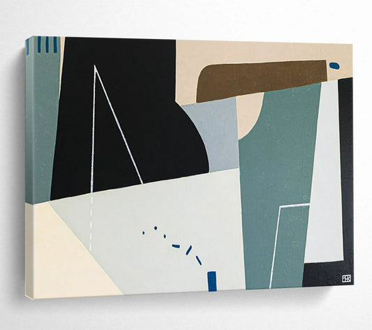 Cozy Plush Abstract Mural for Entryway & Hotel Lobby LargeART1805
