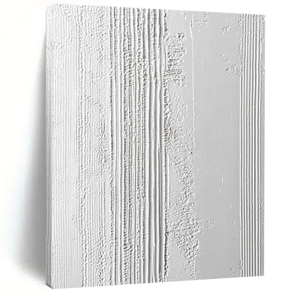 Contemporary hand-painted abstract artwork featuring textured surface fine lines thick impasto and vertical stripes to enhance your space. DLZ1754