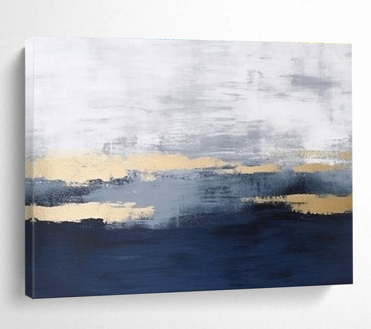 Vast Hand - Painted Textured Abstract Canvas for Lasting Impressions DKH786