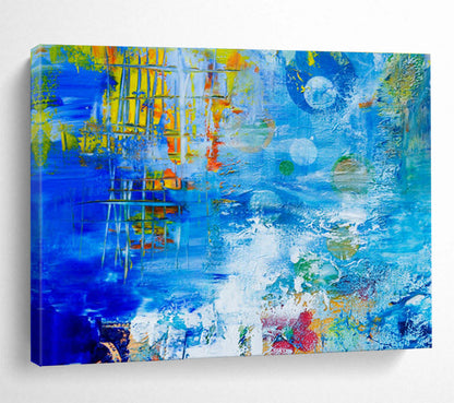 Gigantic Abstract Artwork for Living Room & Dining Room DKH439