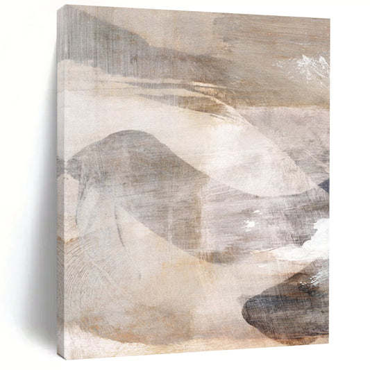 Hand-Painted Big Custom Abstract Art: Textures to Elevate Your Decor DTP210