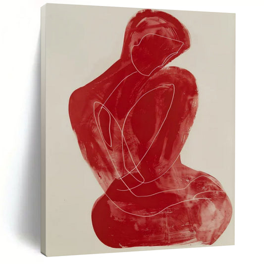 Large-Scale Hand-Painted Abstract Art for Hotel Lobby & Event Hall LargeART2228