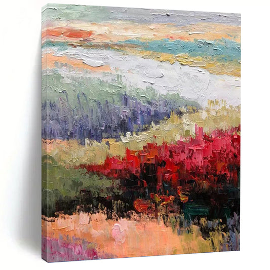 Inspiring Hand - Painted Textured Abstract for Office & Living Room DKH1273