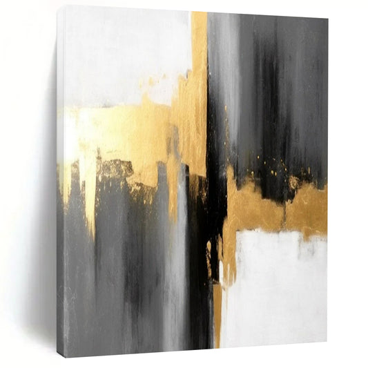 Super - Sized - Scale Hand - Painted Custom Abstract Work for Hallway and Hotel DTP076