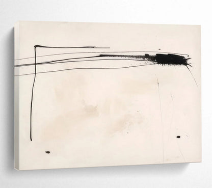 Minimalist Black Ink - Zen Home Office Focus DLZ057