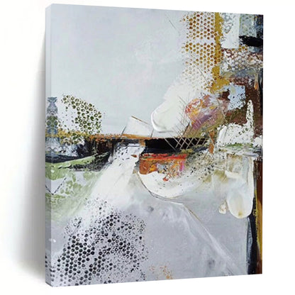 Extended - Reach Hand - Painted Textured Custom Abstract Painting for Dining Room and Living Room DTP047