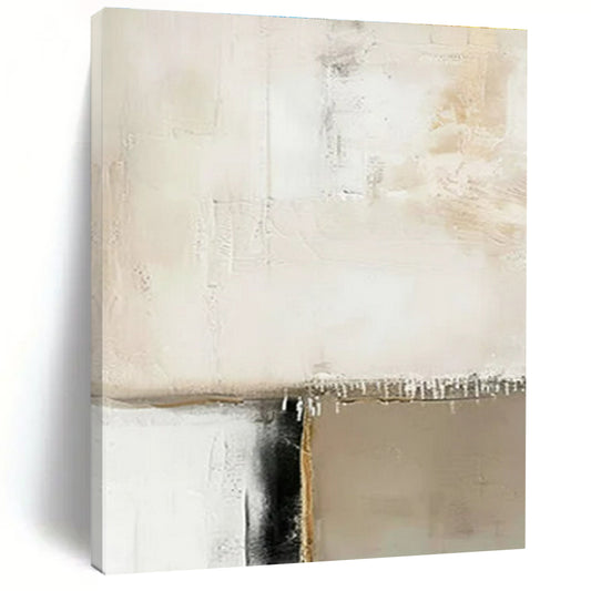 Custom Hand-Painted Abstract Mural for Bedroom & Hotel LargeART1476