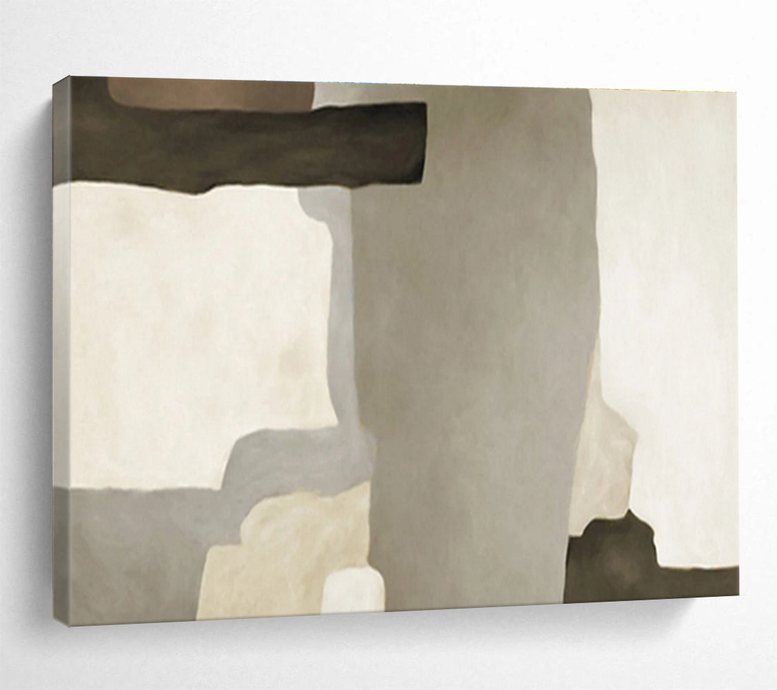 Exquisite Hand - Painted Textured Abstract Painting for Bedroom & Hallway DKH607