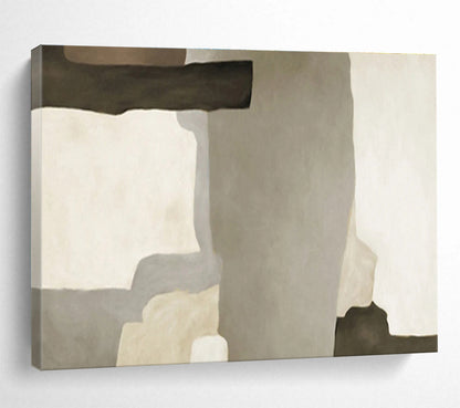 Exquisite Hand - Painted Textured Abstract Painting for Bedroom & Hallway DKH607