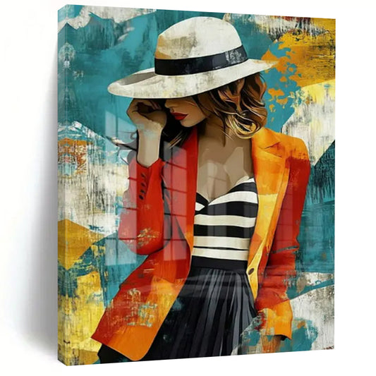 Colossal Hand-Painted Abstract Artworks for Bedroom & Kids' Room LargeART2191