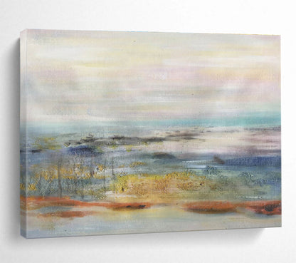 “Serene Horizons” Large - Sized Abstract Painting for Office & Bedroom DKH300