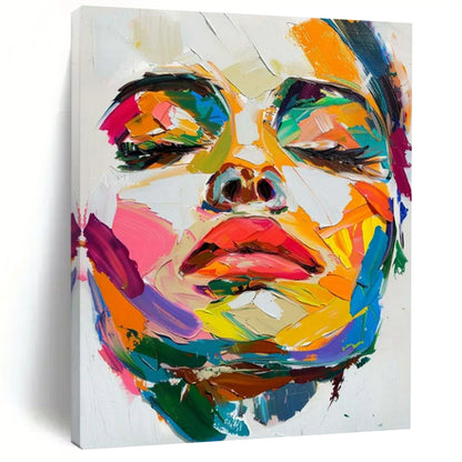 Monumental-Sized Hand-Painted Abstract Art for Bedroom & Relaxation Alcove LargeART2244