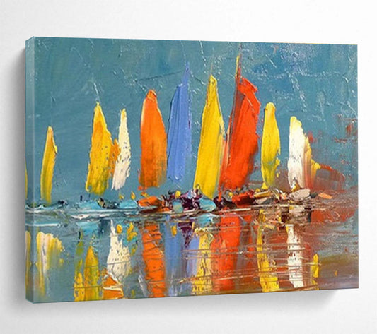 “Harmonious Impulses” Grand Abstract Mural for Hallway & Bedroom DKH254