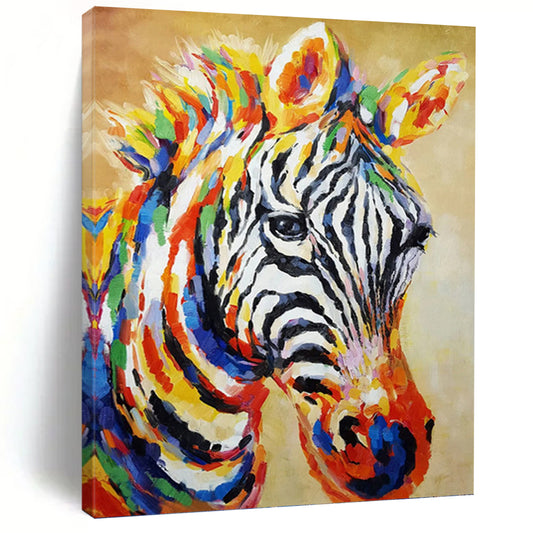 Large - Format Hand - Painted Custom Abstract Painting (with Individualistic Textures), for Decorating Office and Hallway DKH1442