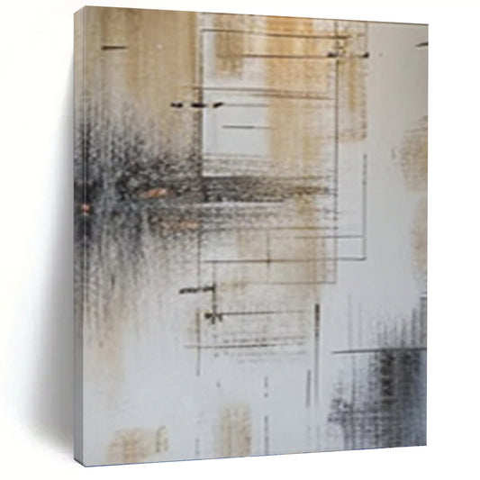 Glamorous Textured Abstract Canvas for Bar & Hotel Lobby DKH0979