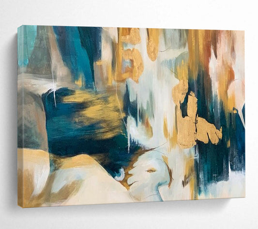 Striking Giant Abstract Wall Art for Hallway & Bar LargeART1636