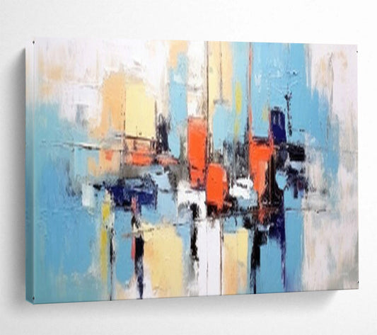 Dynamic Giant Abstract Canvas for Living Room & Office LargeART1646