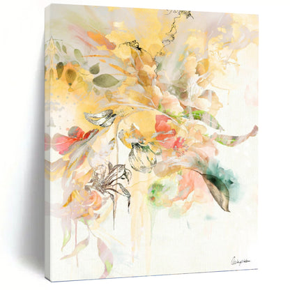Stunning Large - Format Textured Canvas Abstract for Hallway & Dining Room DKH1087