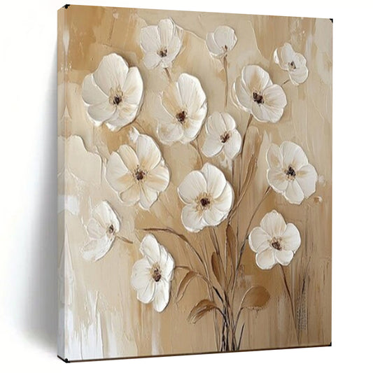 Artisan-Made Large-Scale Textured Canvas for Office & Hotel LargeART2155