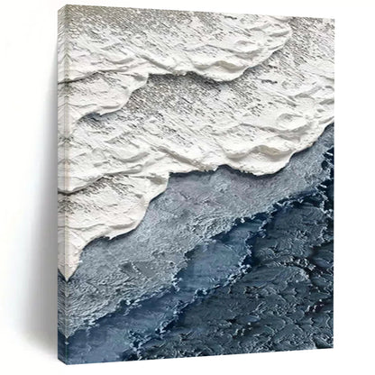 Hand-Painted Large Custom Abstract Paintings: Textured Styles for Dining Room & Bar DTP325