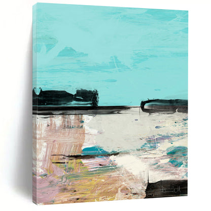 Custom Abstract Paintings: Big Sizes, Hand-Painted Textures for a Modern Look DTP197