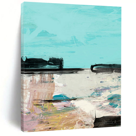 Custom Abstract Paintings: Big Sizes, Hand-Painted Textures for a Modern Look DTP197