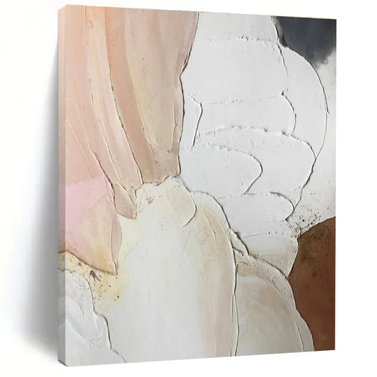 Custom Hand-Painted Abstract Canvas for Bedroom & Hotel Reception Areas LargeART1437