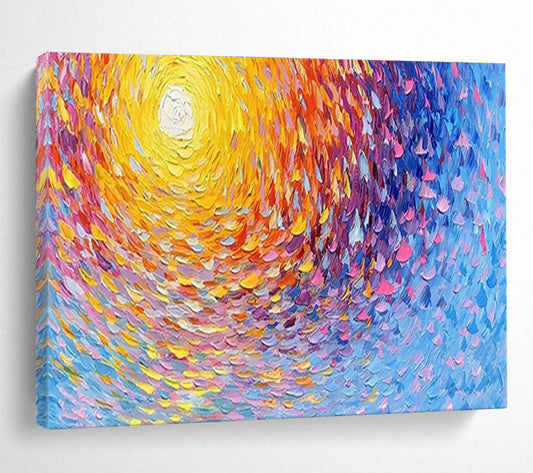 Inviting Large Abstract Canvas for Bar & Entryway DKH881