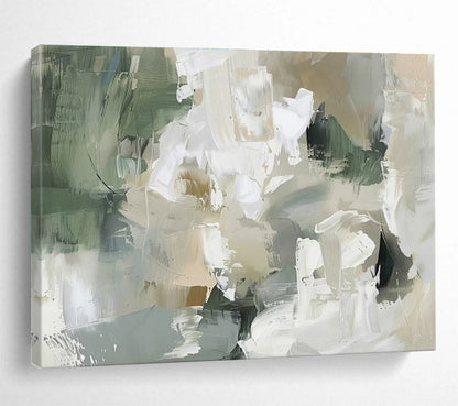 “Elegant Abstraction” Large - Sized Abstract Canvas for Bedroom & Dining Room DKH235
