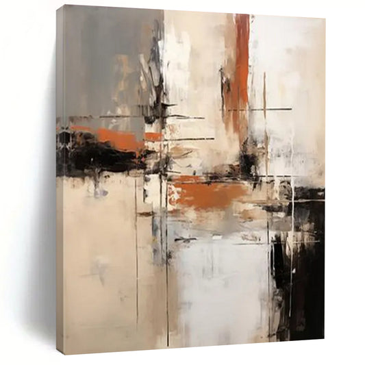 Liquid Silk: Oversized Textured Custom Abstract Canvas for Bedroom and Dining Room DTP112