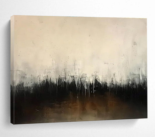 Bespoke Large - Format Abstract Painting for Dance School DKH048