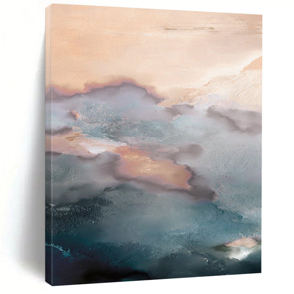 Handmade Custom Abstract Paintings: Big Sizes & Textured Styles DTP164