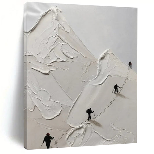 Handmade Large-Scale Abstract Paintings: Textured Beauty for Dining Room & Office DTP317