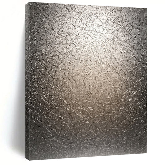 Contemporary abstract art showcases textured LED surface with crinkles illuminated by soft gradient light creating depth and intricate patterns. DLZ1226