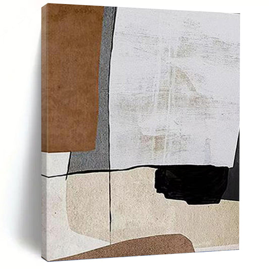 Mega - Format Hand - Painted Textured Custom Abstract Hymn, for Hotel and Bedroom DKH1520
