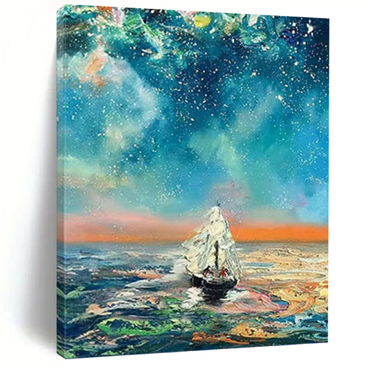 Oversized Custom - Rendered Textured Canvas Abstract for Living Room & Office DKH1049