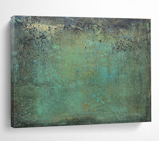 Enchanting Hand - Painted Textured Abstract Wall Art for Hallway & Living Room DKH600
