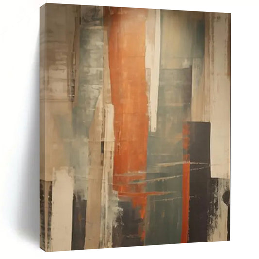 Stardust Mosaic: Hand - Painted Custom Abstract Gem for Hallway and Bar DTP113