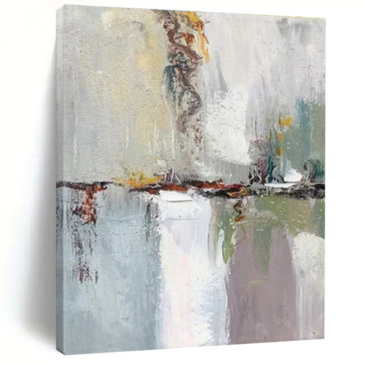 Custom Hand-Painted Abstract Painting for Bedroom & Hotel Music Lounges LargeART1460