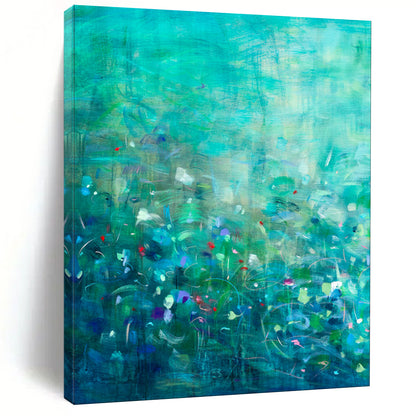 Hand-Painted Personalized Abstract Painting for Bedroom & Hotel LargeART1859
