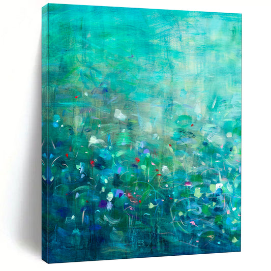 Hand-Painted Personalized Abstract Painting for Bedroom & Hotel LargeART1859