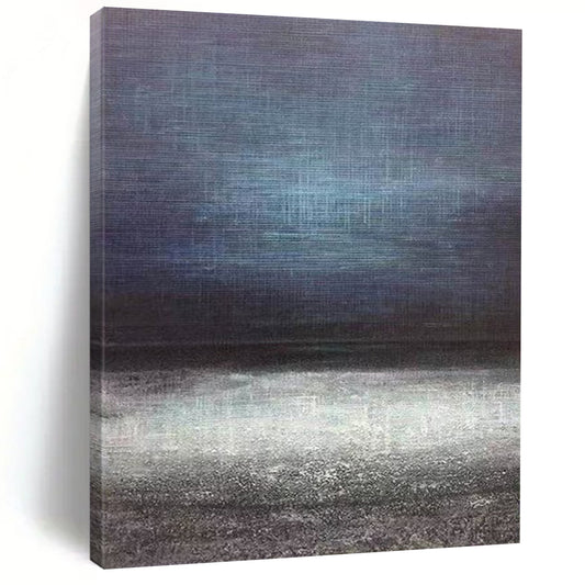 Large-Scale Custom Abstract Paintings: Hand-Painted Textures for Office & Hallway DTP259