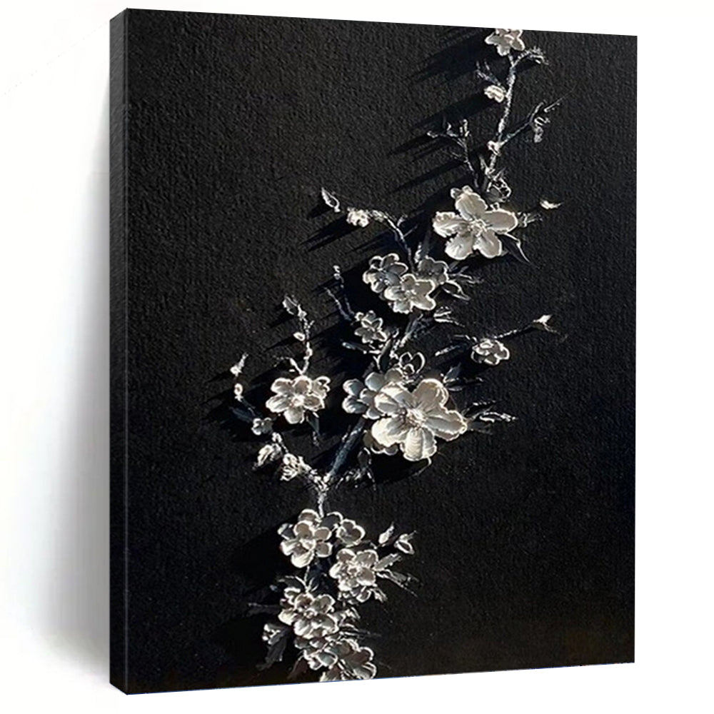 Colossal - Sized Vertical Hand - Painted Custom Abstract Dithyramb (with Expressive Textures), for Living Room and Bar DKH1543