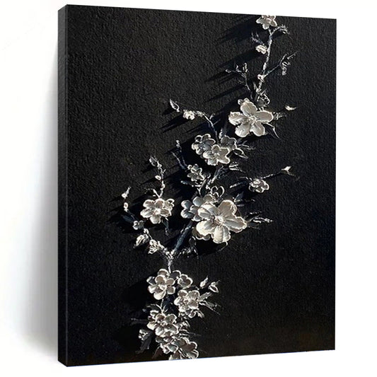 Colossal - Sized Vertical Hand - Painted Custom Abstract Dithyramb (with Expressive Textures), for Living Room and Bar DKH1543
