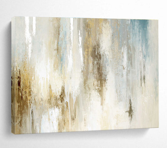 Vast - Scale Textured Abstract Canvas for Living Room & Bedroom DKH522