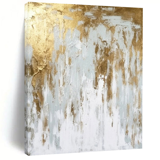 Grand - Sized Hand - Painted Custom Abstract Canvas for Office and Bar DTP074